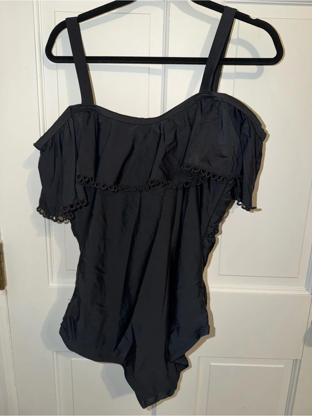 Swimsuits For All Black One-Piece Swimsuit